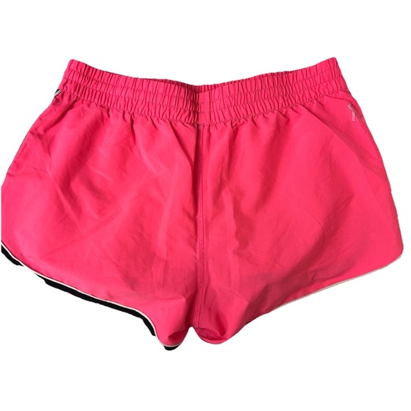 Under Armour Women's Neon Pink Running Shorts | Breast Cancer Awareness | Size S - Picture 3 of 9